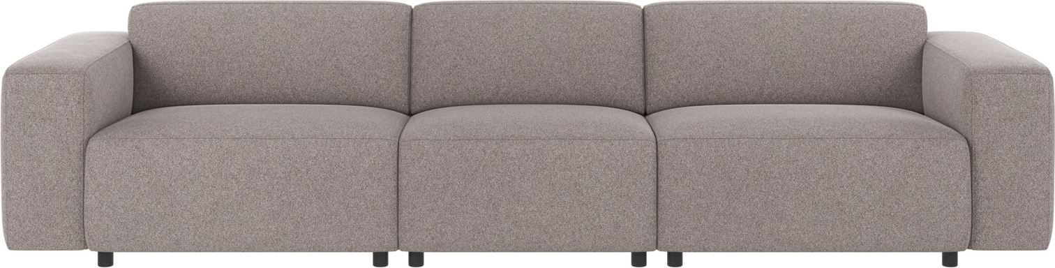 -personers Modulær Sofa Rowico Willard   Gråbeige Brenda Stof   Skandinavisk Design Med Koldskum Og Zigzag-fjedre