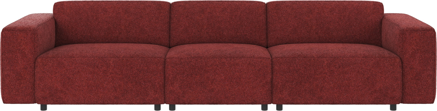-personers Modulsofa Rowico Willard   Rød Anna   Polyester Fsc-certificeret Ramme