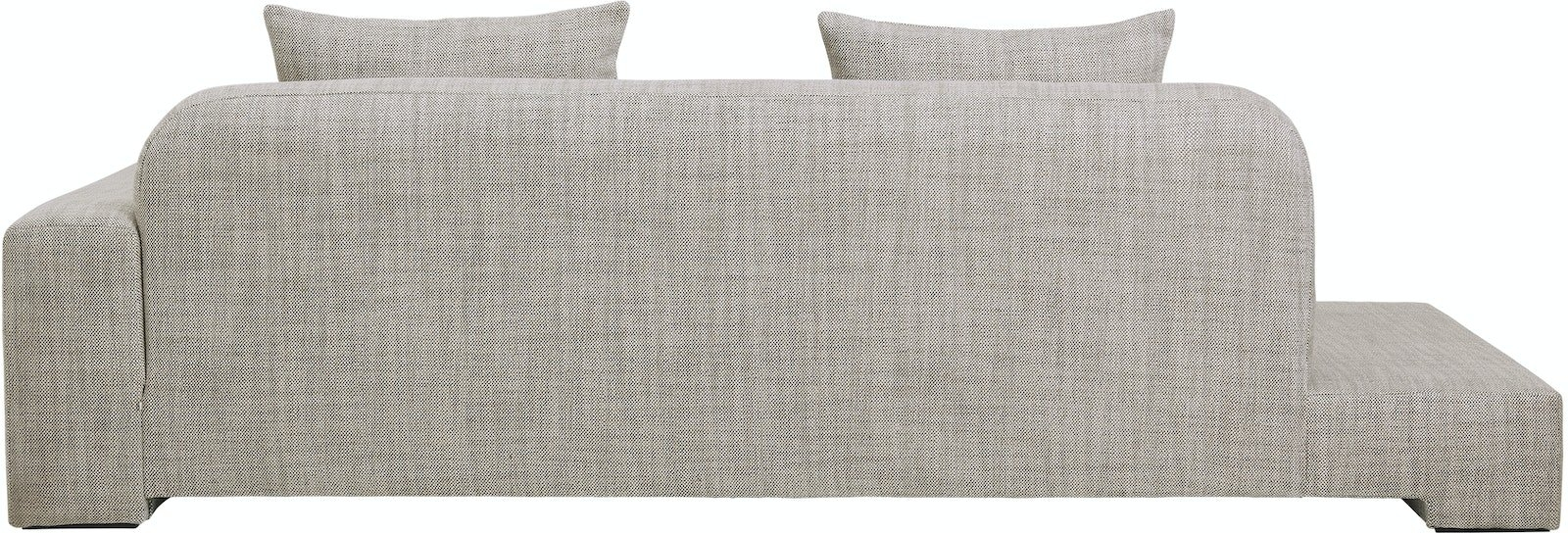 -personers Sofa Broste Copenhagen Bay Grus Stof H70xb97xl250 Cm