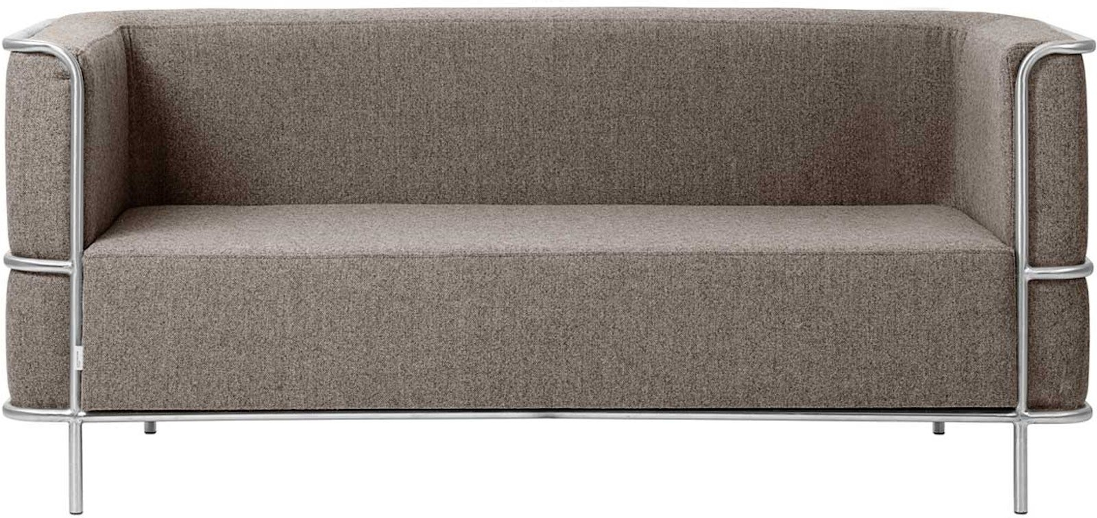 -personers Sofa Kristina Dam Modernist Grå Uld H70ã B77ã L164 Cm