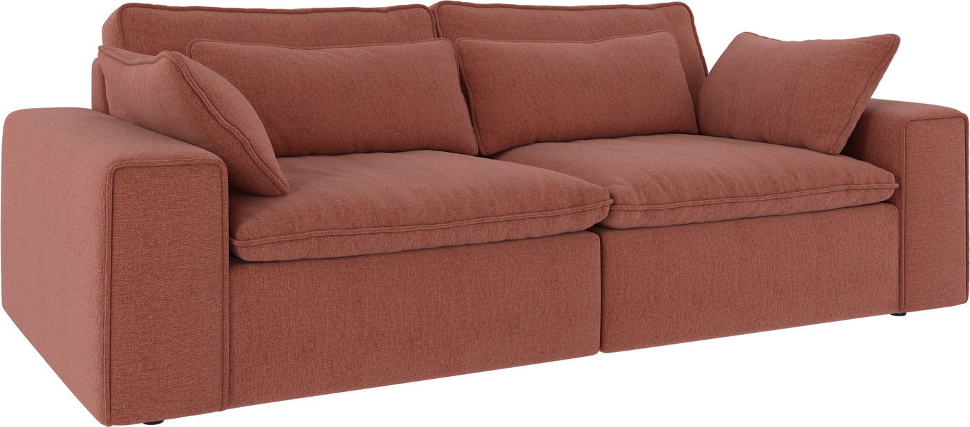 -personers Sofa Rowico Rawlins Brenda 52 Rød H85ã B226ã D116 Cm