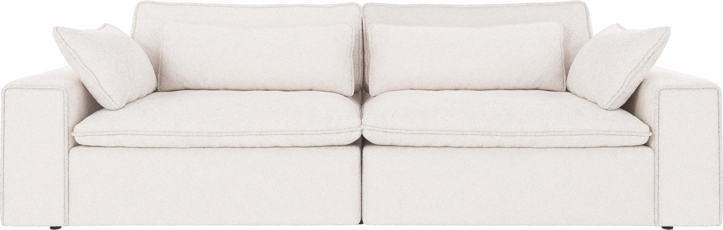 -personers Sofa Rowico Rawlins Maxi   Alice 101 Hvidt Stof Fsc-mix 259x116x85 Cm