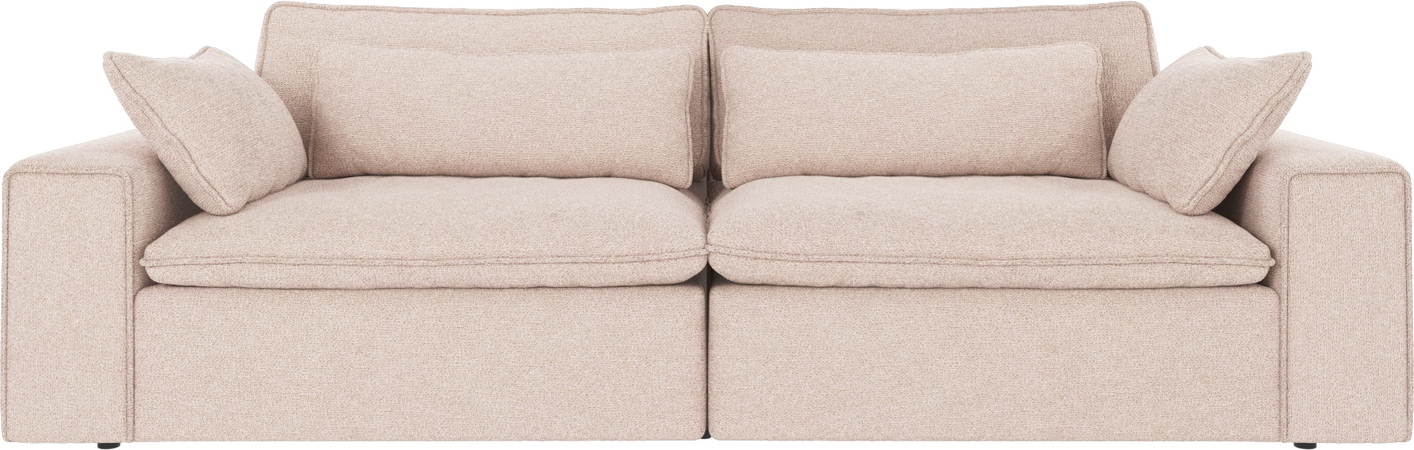 -personers Sofa Rowico Rawlins Maxi Lysebeige Stof 259   116   85 Cm