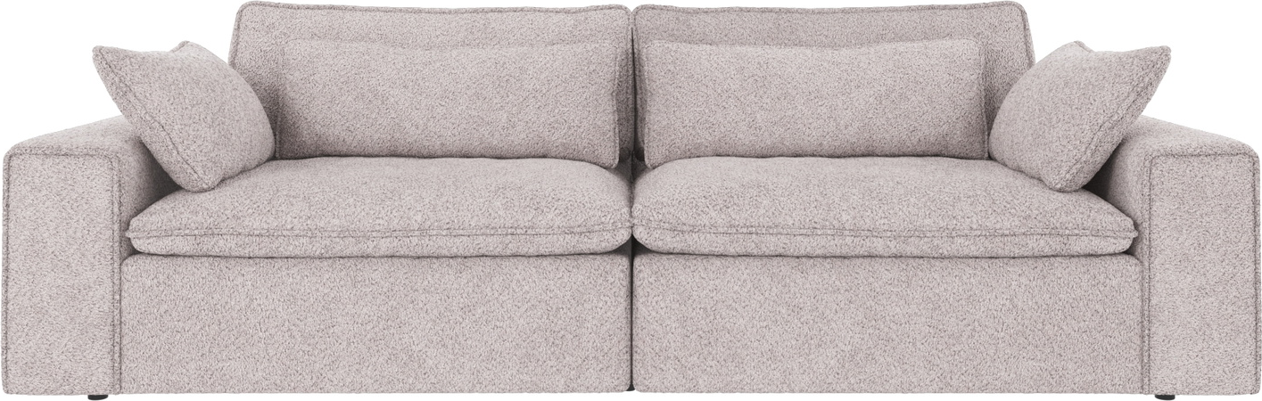 -personers Sofa Rowico Rawlins Maxi Lysegrå Anna Polyester Dyb Siddeplads