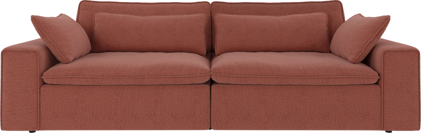 -personers Sofa Rowico Rawlins Maxi Rød Polyester Brenda 52 259x116 Cm