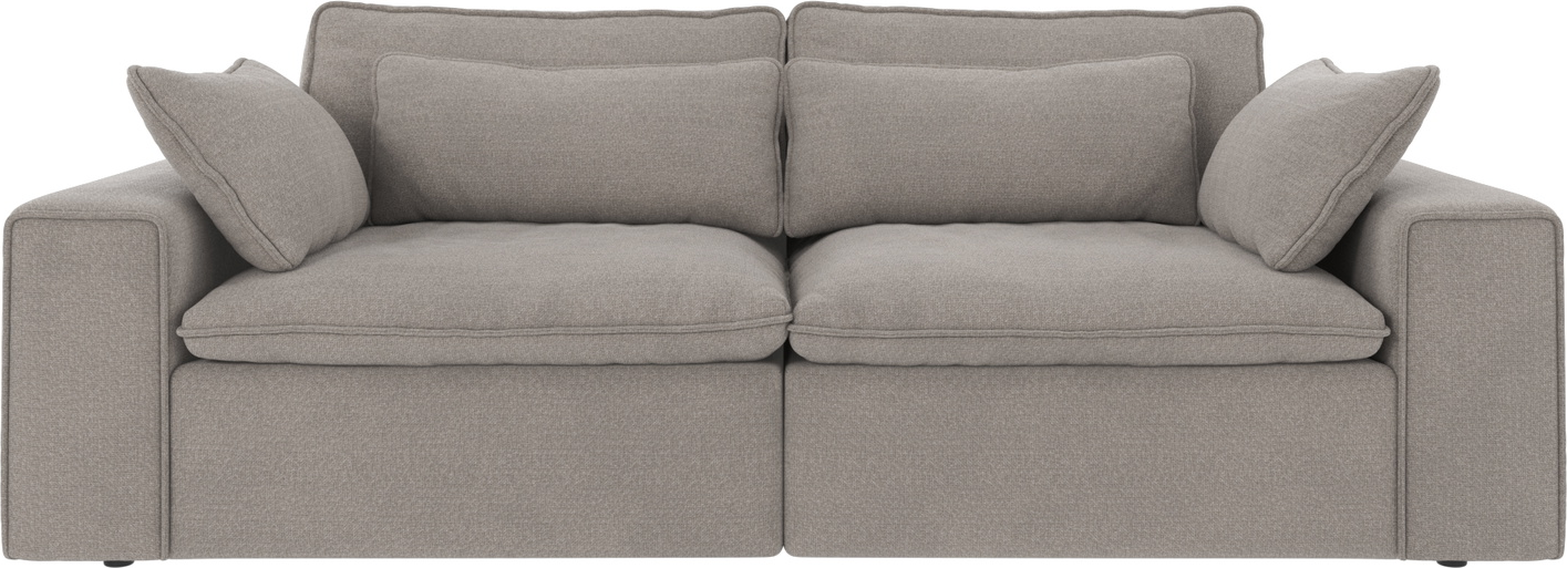 -personers Sofa Rowico Rawlins Rita 167 Lysegrå 100  Polyester H85ã B226ã D116 Cm