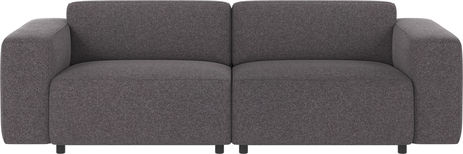 -personers Sofa Rowico Willard Brenda Mørkegrå Polyester H70xb236xd98 Cm