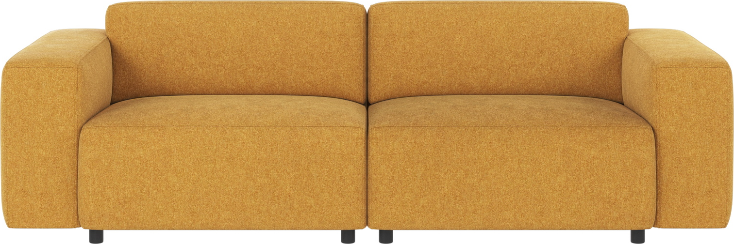 -personers Sofa Rowico Willard Gul Stof Brenda 68 H70ã B236ã D98 Cm