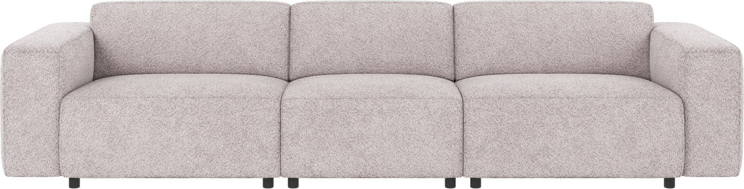 -personers Sofa Rowico Willard   Lysegråt Anna 15 Polyesterstof 314 Cm Bred
