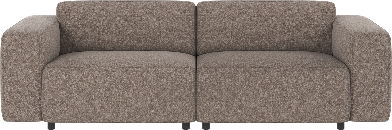 -personers Sofa Rowico Willard   Mørk Beige Bobby-stof Skandinavisk Minimalistisk Design