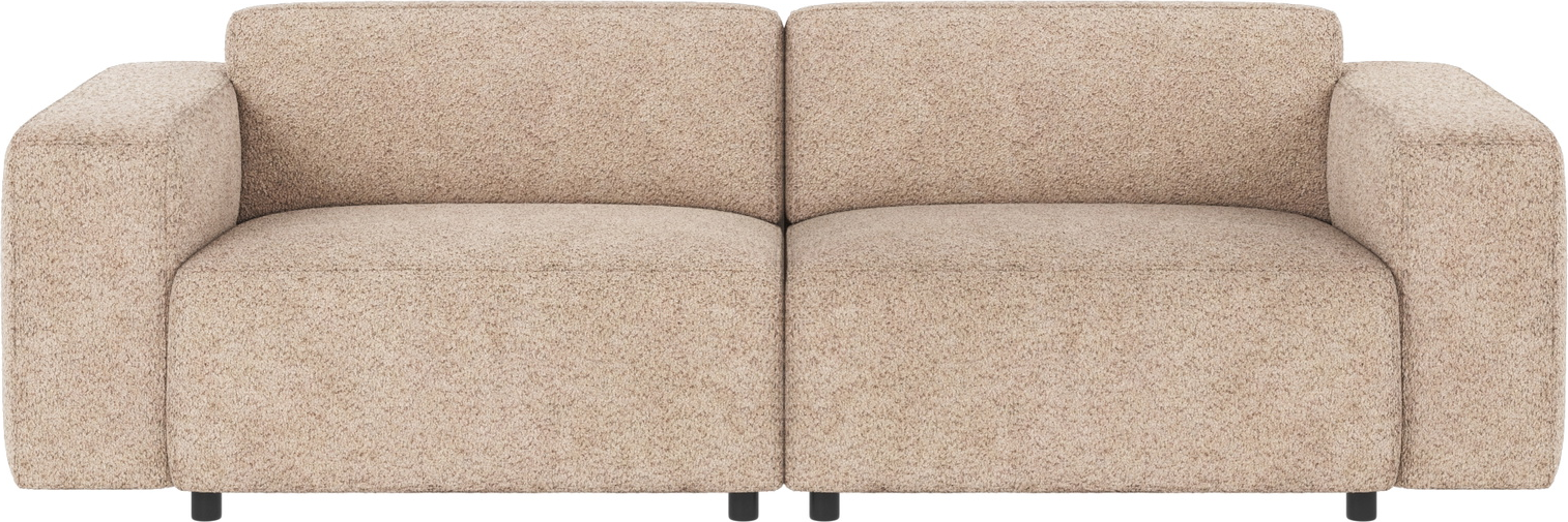 -personers Sofa Rowico Willard Modulsofa   Lysebeige Anna   Polyester   Skandinavisk Design B236 D98 H70 Cm