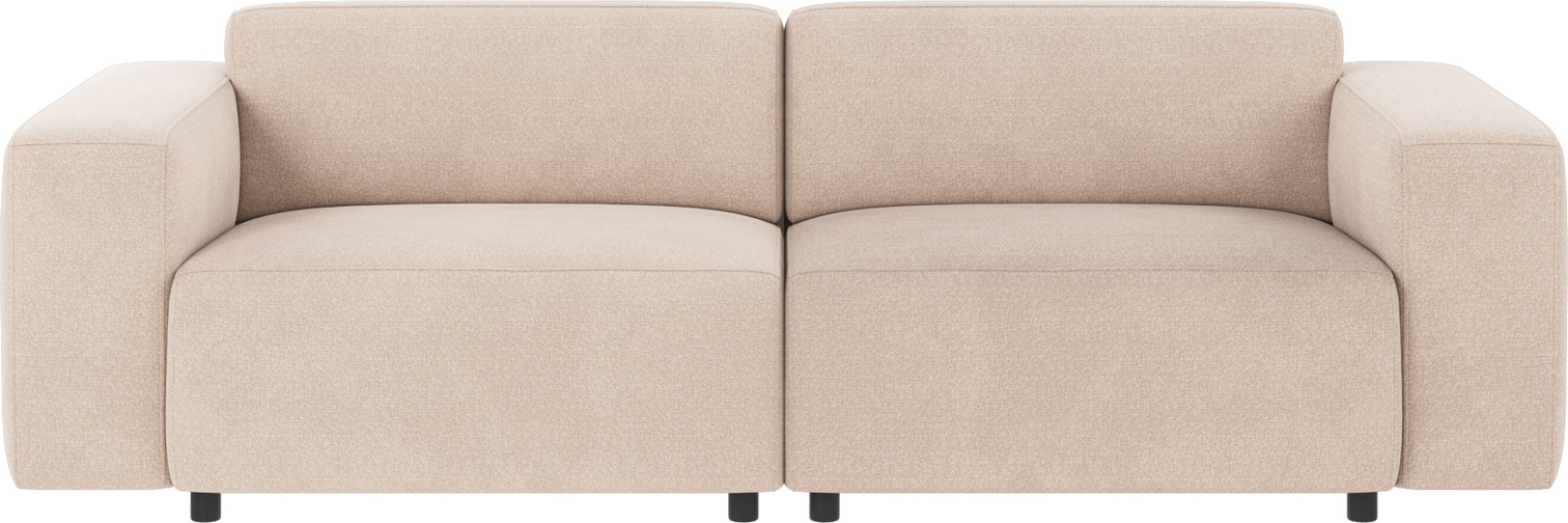 -personers Sofa Rowico Willard Rita  -stof Lysebeige Polyester Nordisk Design