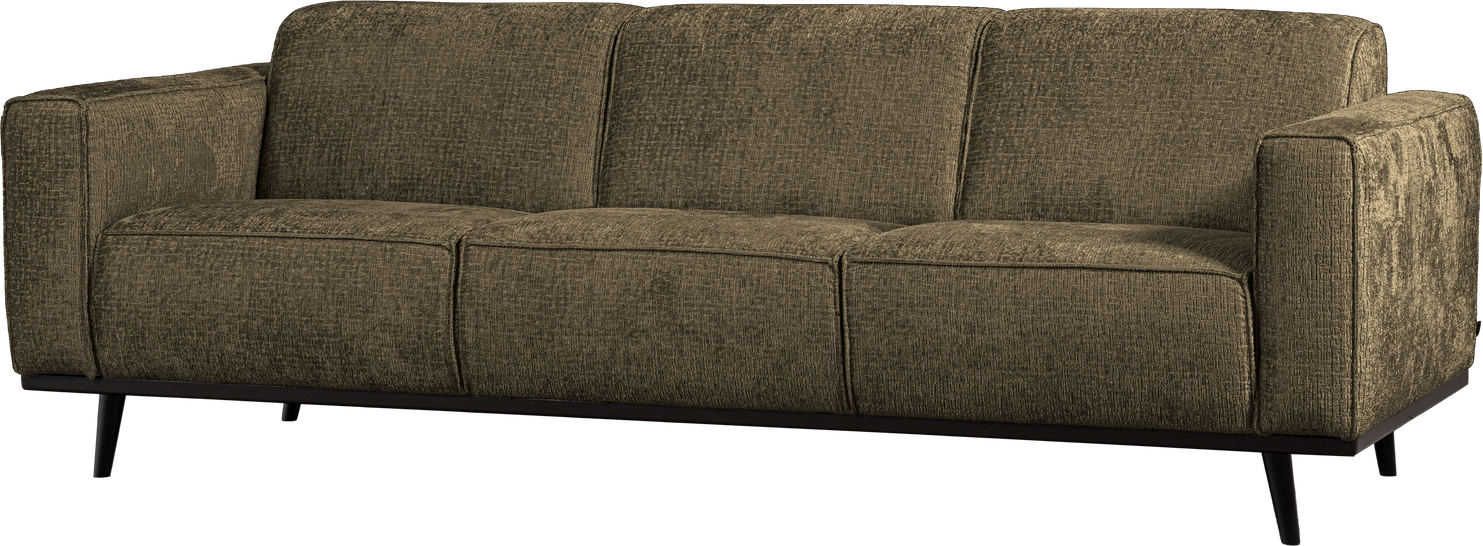 -personers Sofa Woood Statement Grøn Grov Fløjl 100 Polyester B230xd93xh77 Cm