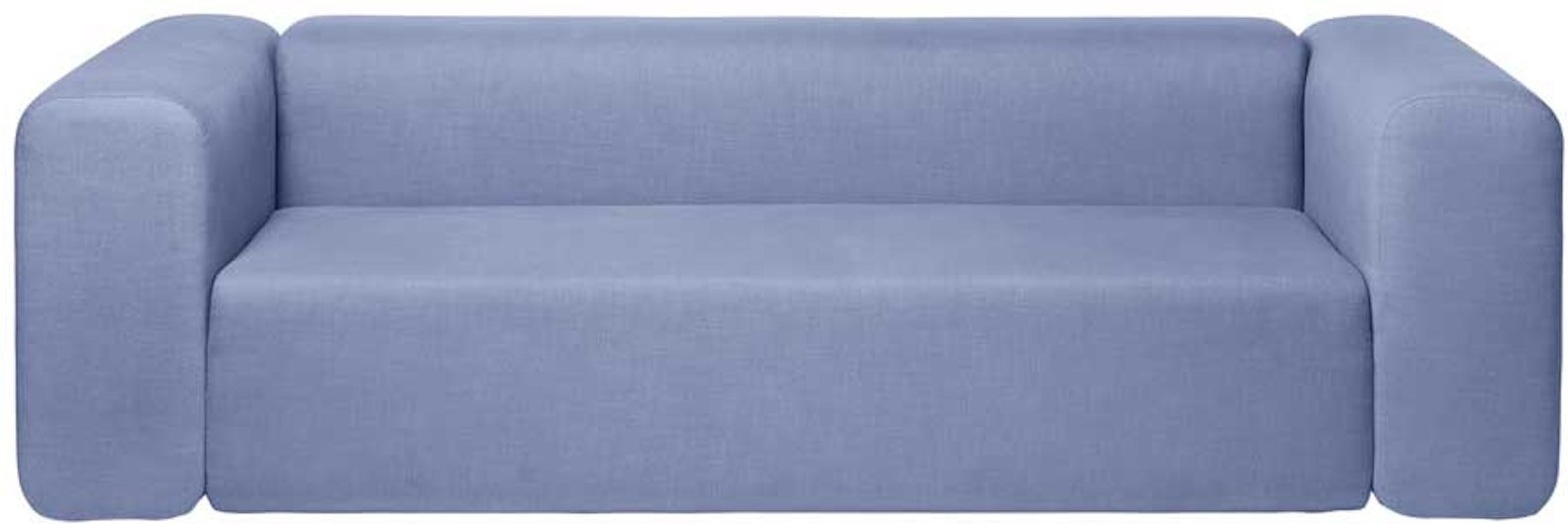 -personers Stofsofa Broste Copenhagen Lagoon Blå 240x90x70 Cm