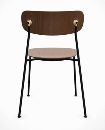 Andersen Furniture Scope Spisebordsstol Sort   Brass   Røget Mat Lak  : Erling Christensen Møbler