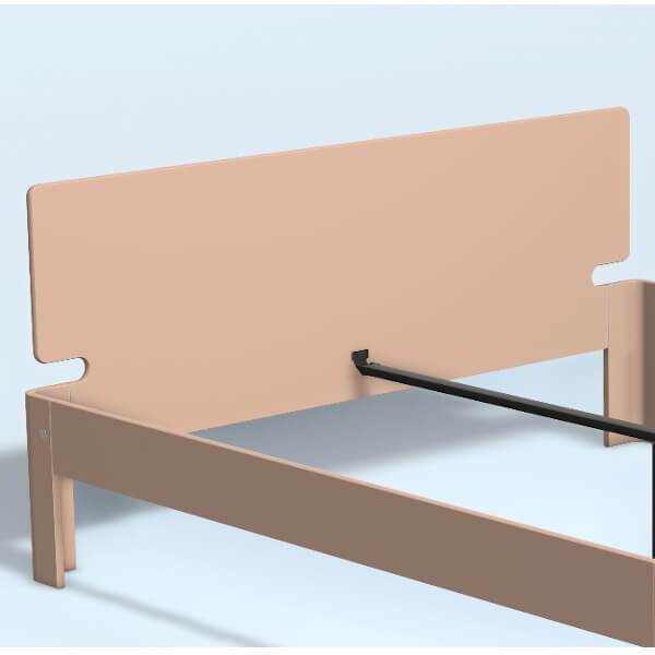 Auping Auronde Gavl Dobbeltseng Høj Model Blush 160 Cm  : Erling Christensen Møbler