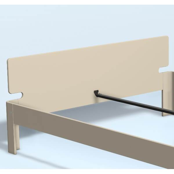 Auping Auronde Gavl Dobbeltseng Lav Model Beige 200 Cm  : Erling Christensen Møbler