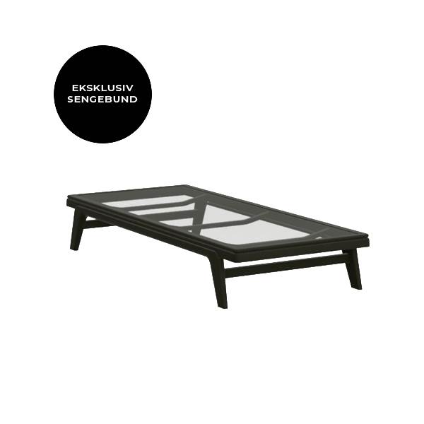 Auping Original Deep Black Enkeltseng : Erling Christensen Møbler