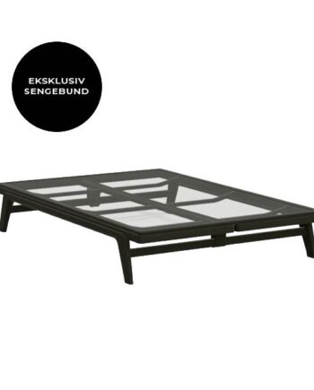 Auping Original Deep Black Trekvartseng  : Erling Christensen Møbler