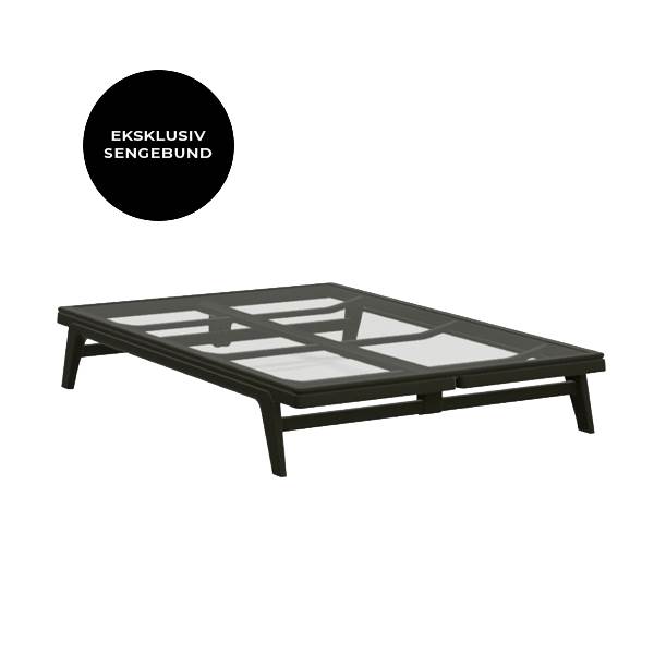 Auping Original Deep Black Trekvartseng : Erling Christensen Møbler