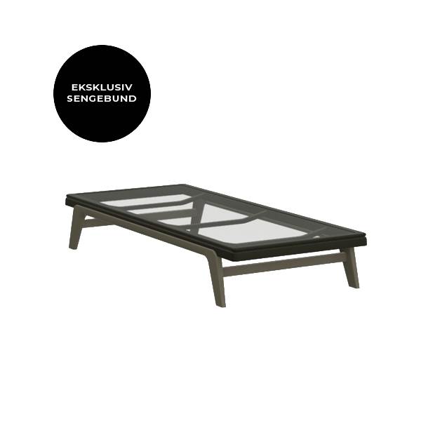 Auping Original Warm Grey Enkeltseng : Erling Christensen Møbler