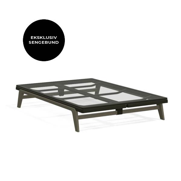 Auping Original Warm Grey Trekvartseng : Erling Christensen Møbler