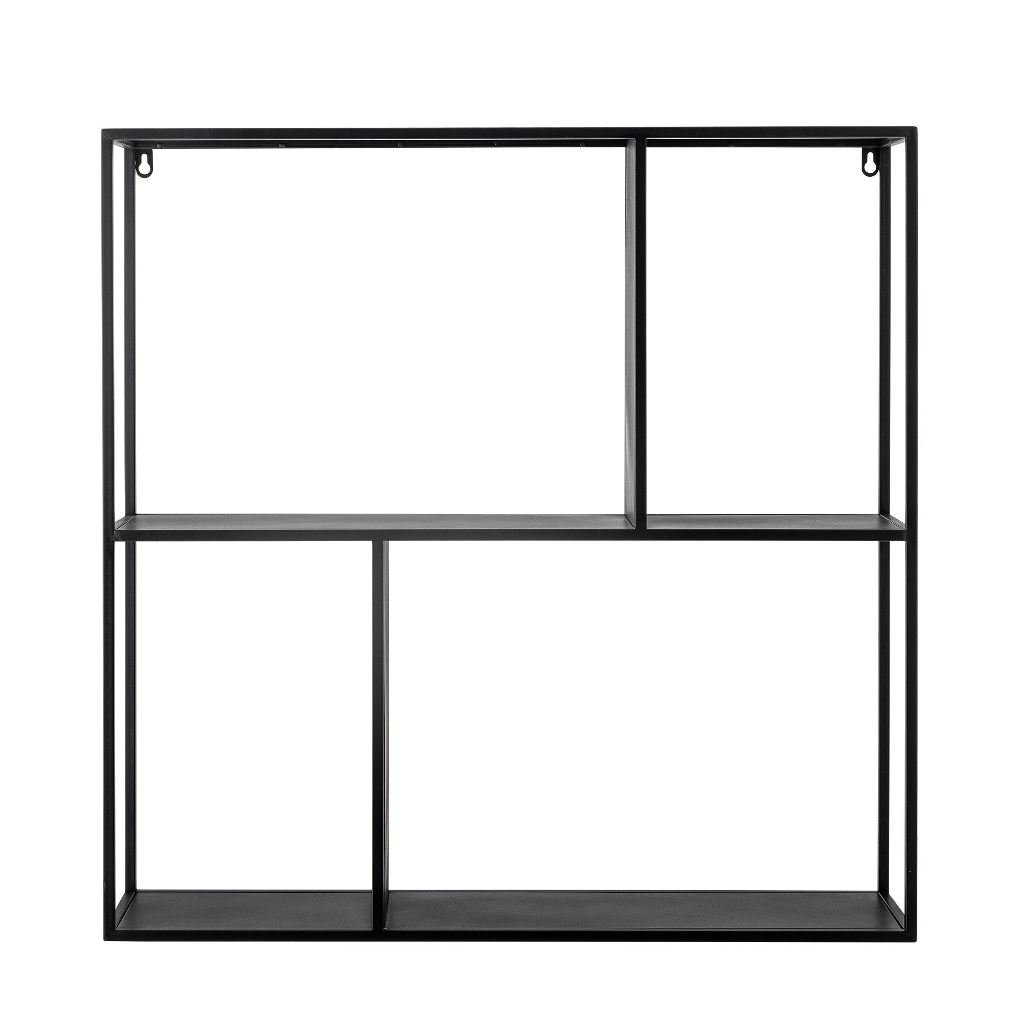 Bloomingville Mack Væghylde  Kvadratisk Sort Metal  71x71