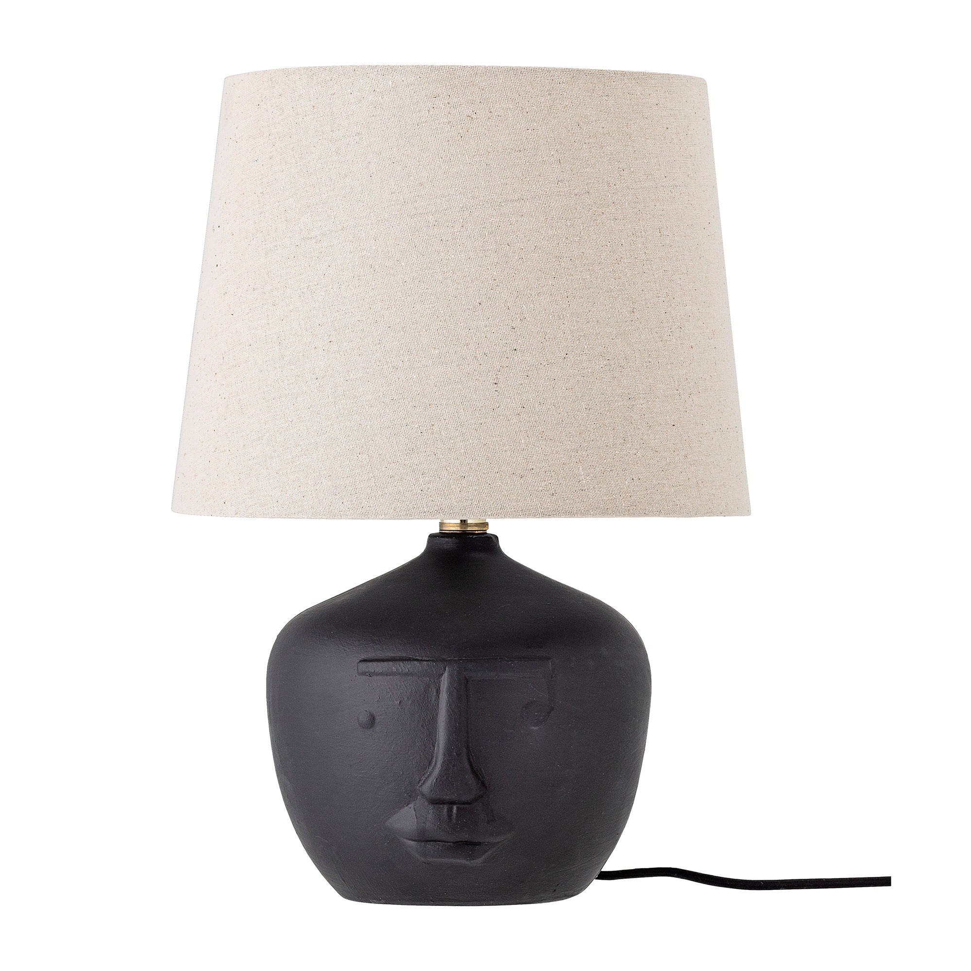 Bloomingville Matheo Bordlampe  Sort  Terrakotta