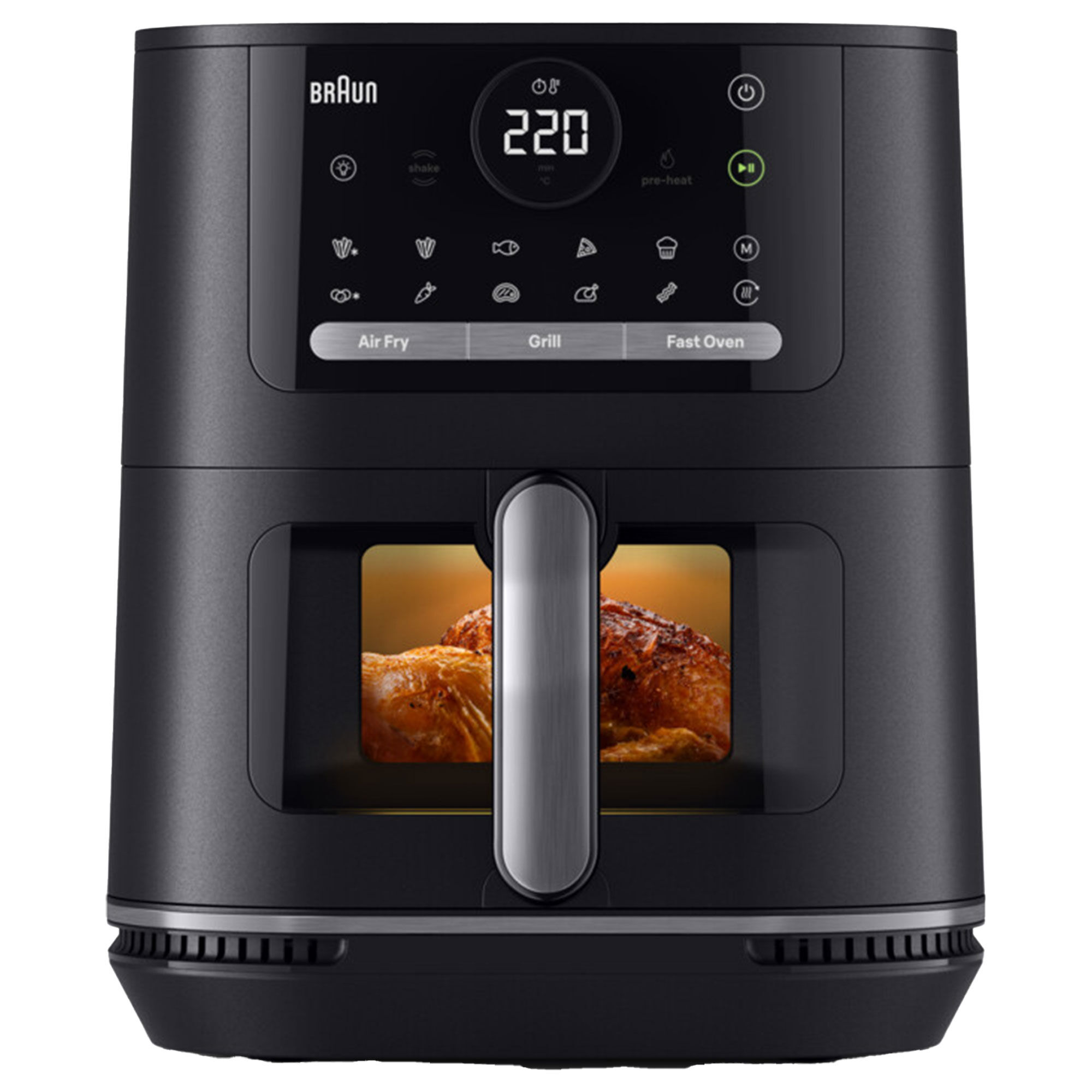 Braun Hf5075ibk Airfryer   Liter  Sort