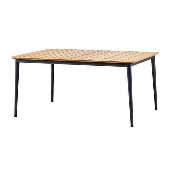 Cane-line Core Havebord 160x90 Cm Teak  : Erling Christensen Møbler
