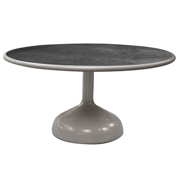 Cane-line Glaze Spisebord Fossil Black  Keramisk  Fossil Black  Keramisk  : Erling Christensen Møbler