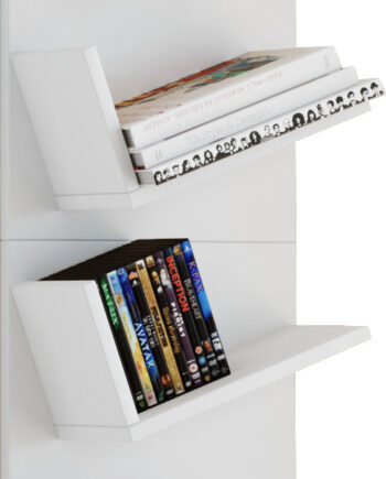 Cd Dvd Designhylde  Quot Lansi Maxi Quot  Hvid