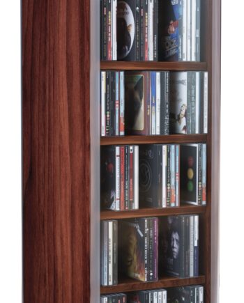Cd Dvd-tårn Til 150 Cd Er     97   Cm      31 Cm      35 Cm  Valnøddebrun