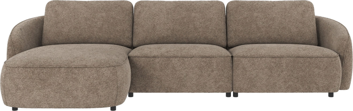 Chaiselongsofa Venstrevendt Rowico Norris Anna Stof Mørk Beige 319x162x80 Cm