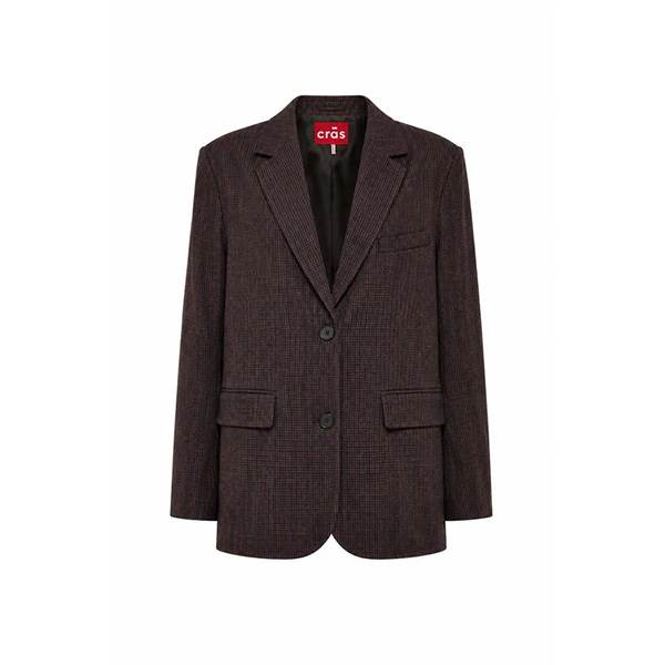 Crä   Cras Bosscras Blazer Brown Checks : Erling Christensen Møbler  : Erling Christensen Møbler