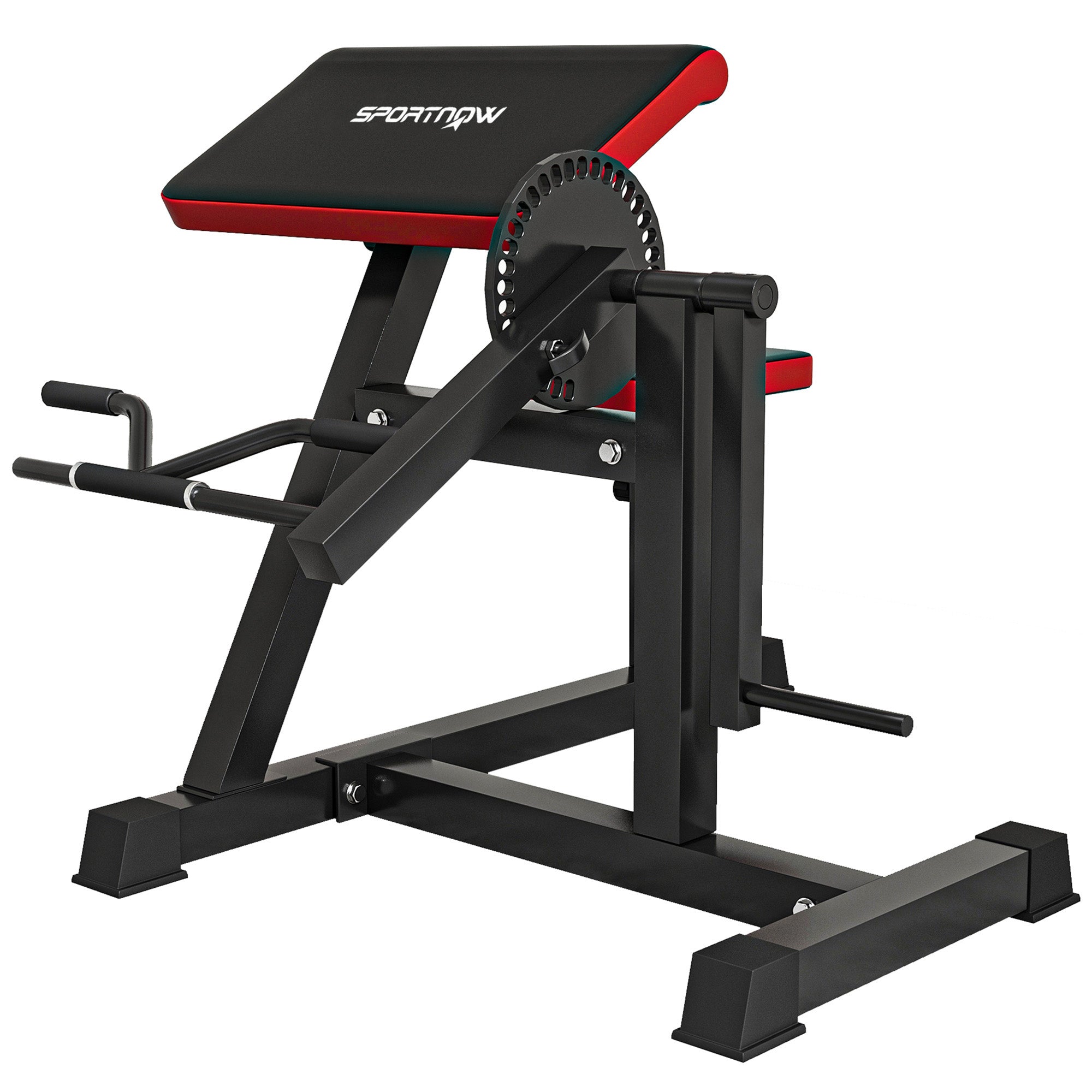 Curl Bench Og Triceps Extension    Sædejusteringer  25 Vinkler  Stål Og Syntetisk Læder  Sort