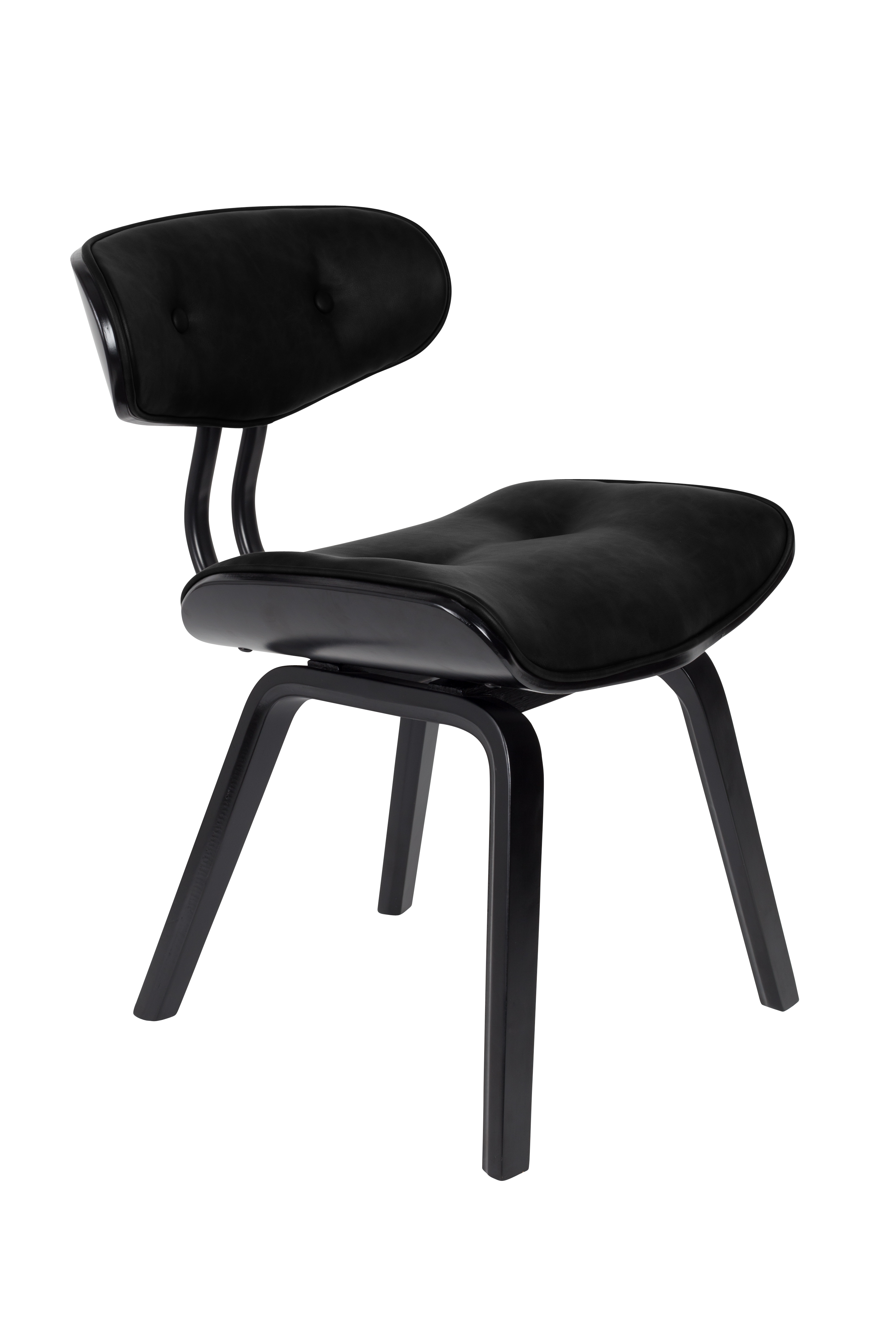 Dutchbone Blackwood Stol Sort