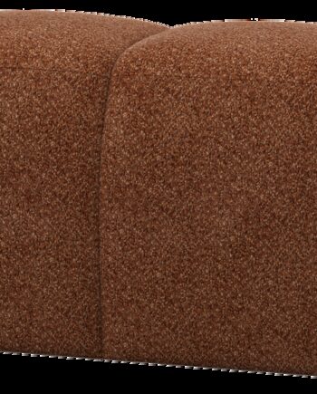 Entrébænk Woood Mojo 164 Cm Rustbrun Valley   Chenille Bænk Uden Ryglæn