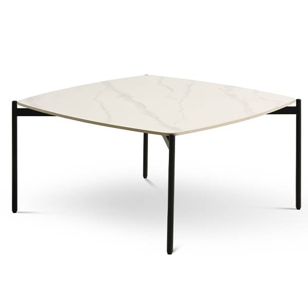 Erling Christensen Møbler Malta Coffee Table 80x80 Cm Hvid 42cm : Erling Christensen Møbler  : Erling Christensen Møbler