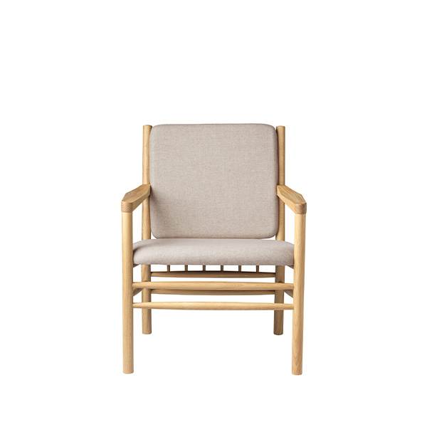 Fdb Møbler J147 Lænestol Beige  : Erling Christensen Møbler