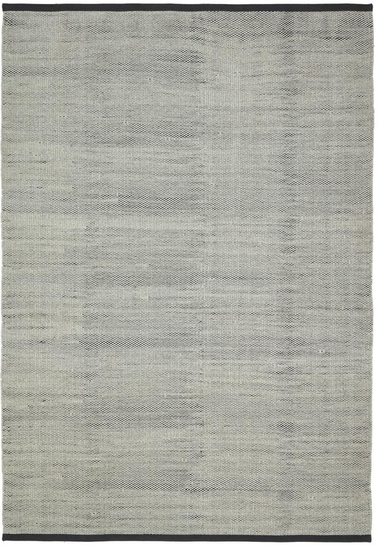 Gulvtæppe Kave Home Canyet 160x230 Cm  100  Genanvendt Pet  Nordisk Stil  Grå