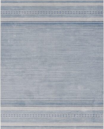 Gulvtæppe Loomery Cashmere Lyseblå 160ã 230 Cm Fladvævet Polyester