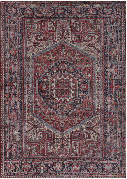 Gulvtæppe Loomery Fenix 200x290 Cm Fløjlsgarn Flerfarvet