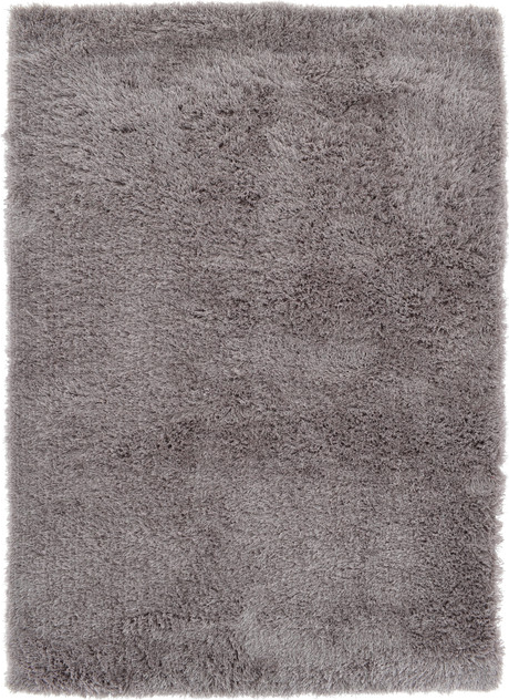 Gulvtæppe Loomery Soho 170 120 Cm Gråbrun Polyester Shaggy 60 Cm Ekstra Blødt Slidstærkt