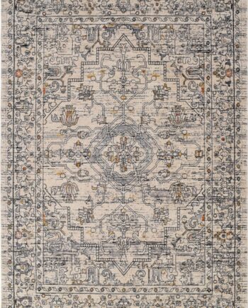 Gulvtæppe Loomery Troye Elfenben 170ã 120 Cm Polyester
