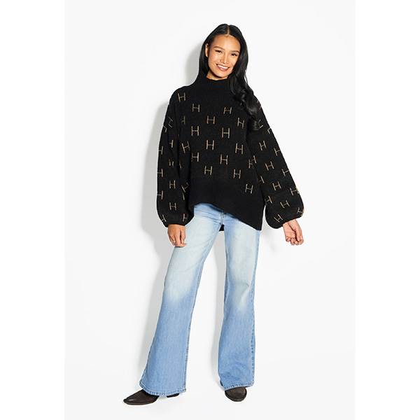 Hést Fam Sweater Short Black  : Erling Christensen Møbler