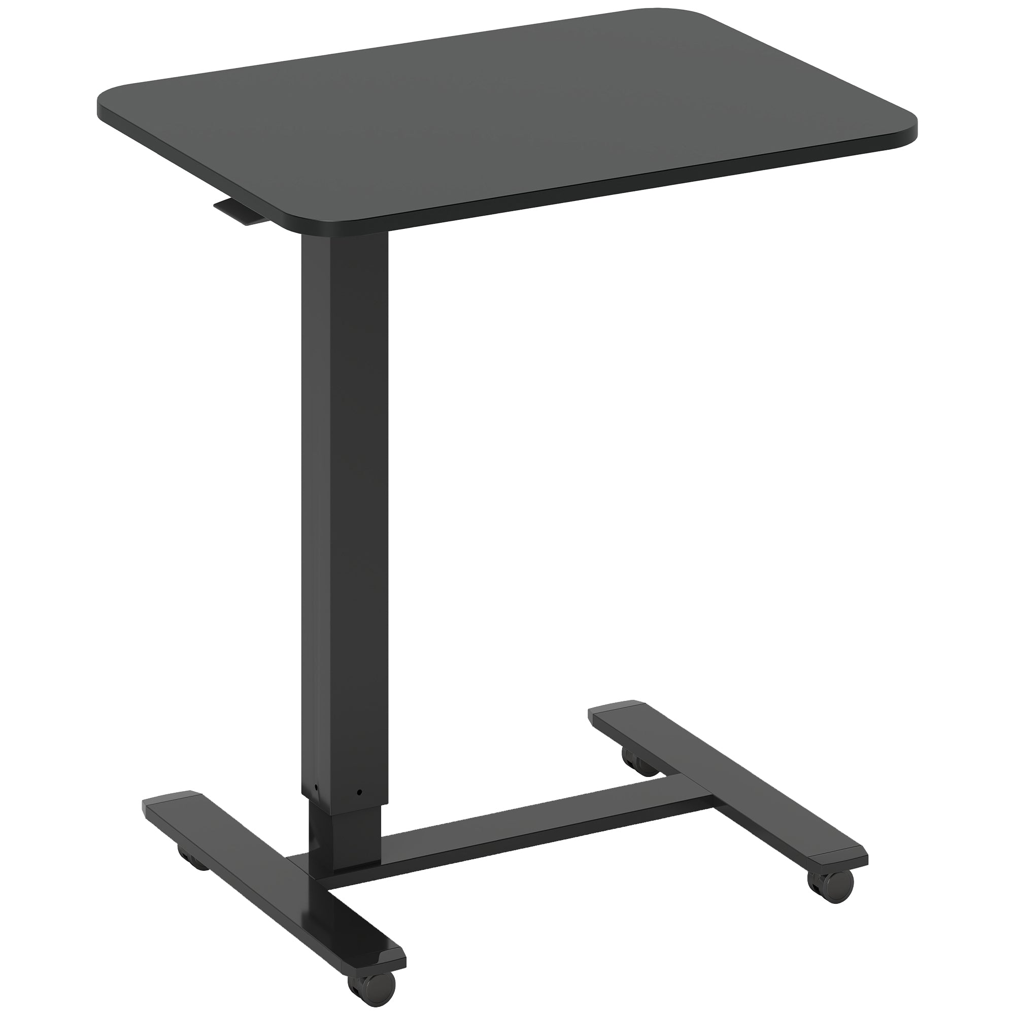 Hæve- Sænkebord  Højdejusterbart  Inklusive   Hjul   -form  65 Cm   48 Cm   70-110 Cm  Sort