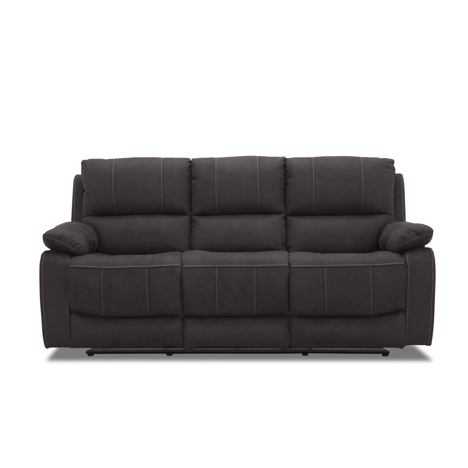 Haga Texas Pers Recliner Sofa Grå Polyester Og Plastik