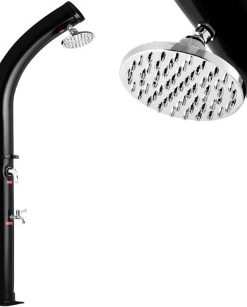 Havebruser Med Solpanel   20 Liter Tank  217 Cm Høj  Sort