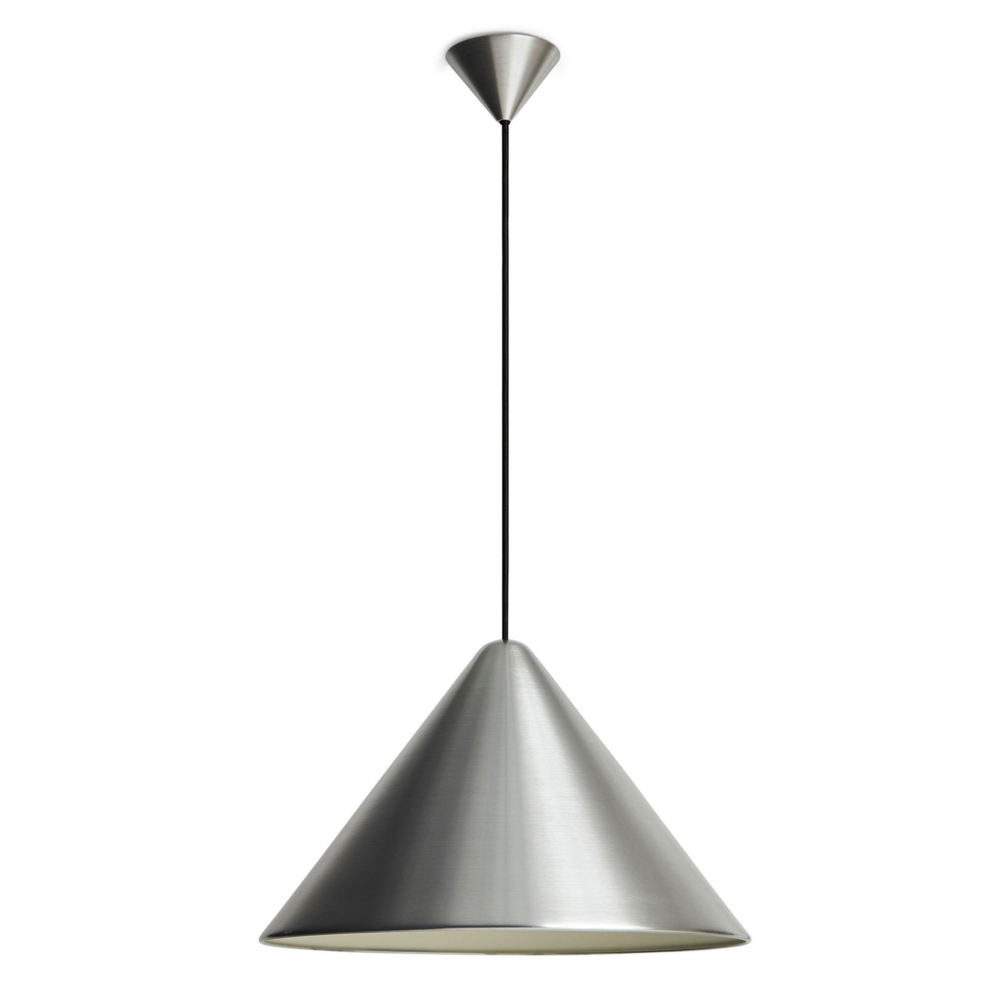 Hay Compass Pendant Pendel 43 Cm  Brushed Aluminium